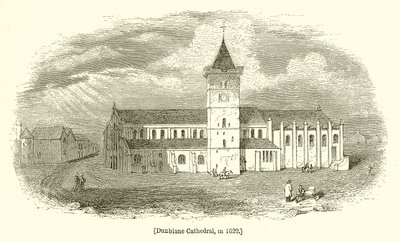Dunblanen katedraali vuonna 1620 tekijältä English School