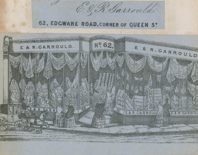 E & R Garrould, 62 Edgware Road, Corner of Queen Street, Lontoo tekijältä English School