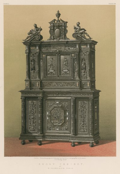 Ebony Cabinet, M Fourdinois, Pariisi tekijältä English School