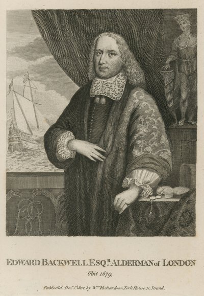Edward Backwell, Lontoon vanhus tekijältä English School