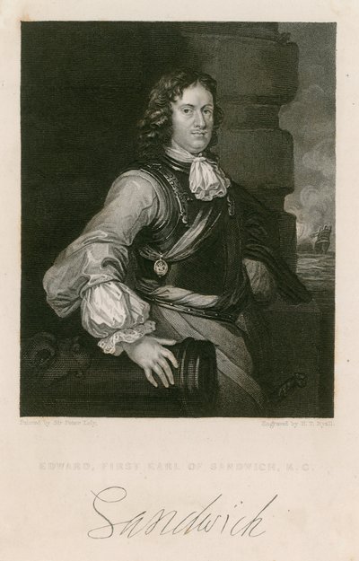 Edward Montagu, Earl of Sandwich tekijältä English School