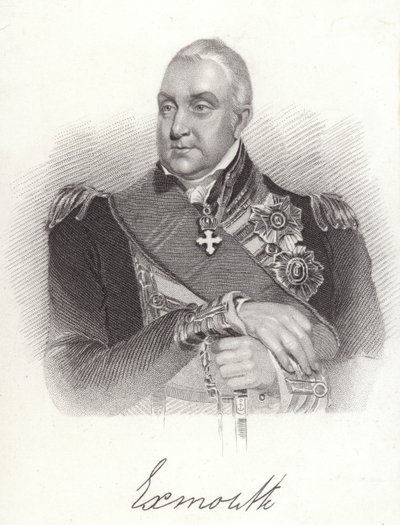 Edward Pellew, 1. varakreivi Exmouth, Britannian amiraali tekijältä English School