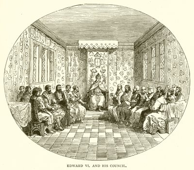 Edward VI ja hänen neuvostonsa tekijältä English School
