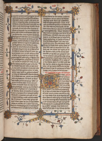 Egerton 617, Wycliffiläinen Raamattu, ennen vuotta 1397 (pergamentti). tekijältä English School