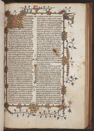 Egerton 617, Wycliffiläinen Raamattu, ennen vuotta 1397 (pergamentti). tekijältä English School