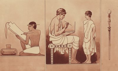 Egyptiläinen kirjuri ja kreikkalainen koulupoika tekijältä English School