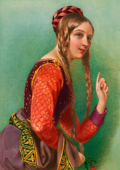 Aquitanian Eleanora, Henrik II:n kuningatar, paina Henry G. Bohn tekijältä English School