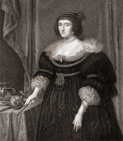 Elizabeth, Böömin kuningatar (1596-1662), Lodges British Portraitsista, 1823 tekijältä English School