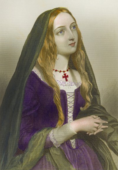 Elizabeth Woodville, Englannin kuninkaan Edward IV:n kuningatar puoliso, paina Henry G. Bohm, 1856 tekijältä English School