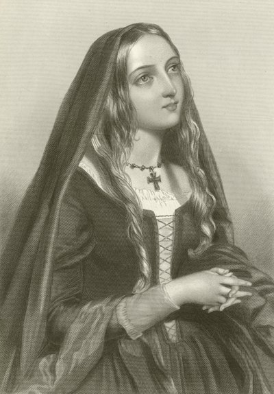 Elizabeth of Woodville, kuningas Edward IV:n kuningatar tekijältä English School