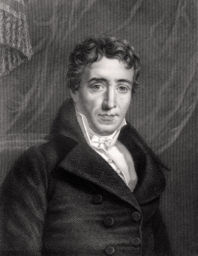 Emmanuel Joseph Sieyes, kaiverrus W.H. Mote, kuvitus Lontoossa 1843 julkaistusta "Historialisista valtiomiesten luonnoksista" tekijältä English School