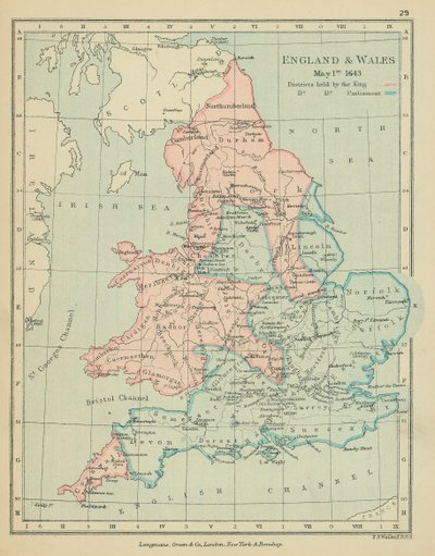 Englanti ja Wales (värilliset litografiat) tekijältä English School