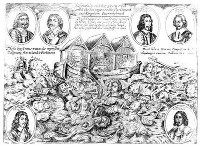 Englannin arkki suojattu ja parlamentin viholliset ja kuningaskunta hukkua, 1645-46 tekijältä English School
