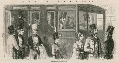 Epsom Races 1847: The Railway - Ensimmäinen luokka tekijältä English School