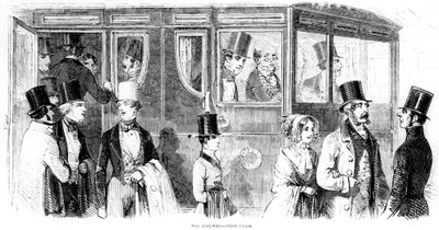 Epsom Races 1847: Railway - ensimmäinen luokka tekijältä English School