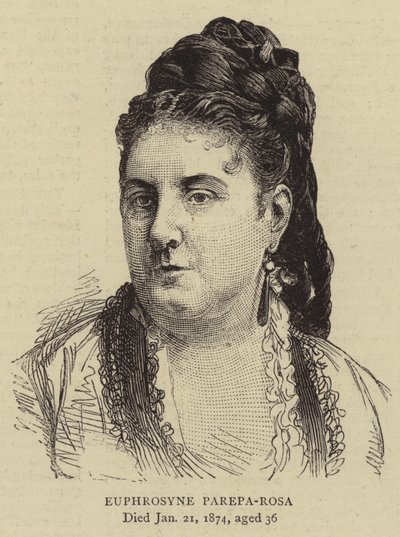 Euphrosyne Parepa-Rosa (kaiverrus) tekijältä English School