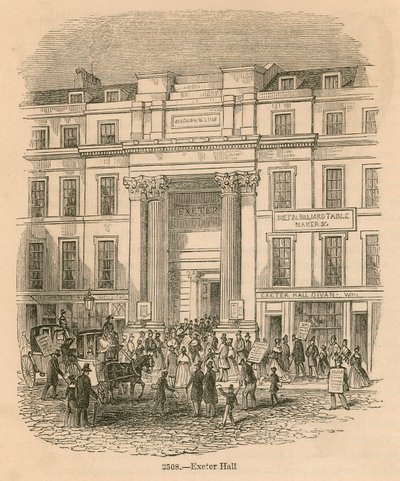 Exeter Hall, Strand, Lontoo tekijältä English School