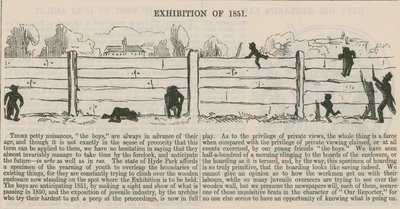 Ausstellung von 1851 von English School