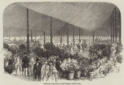 Royal Botanic Societyn näyttely, Regent