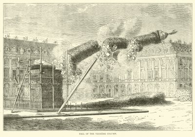 Vendome-pylvään putoaminen, huhtikuu 1871 tekijältä English School
