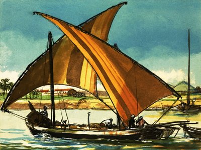 Felucca-veneet Niilillä tekijältä English School
