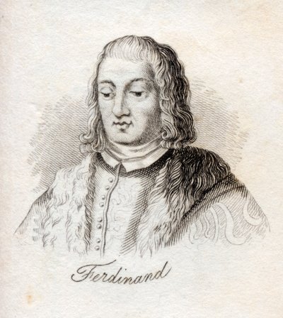 Ferdinand V, Kastilian kuningas, "Crabbin historiallisesta sanakirjasta", julkaistu 1825 tekijältä English School