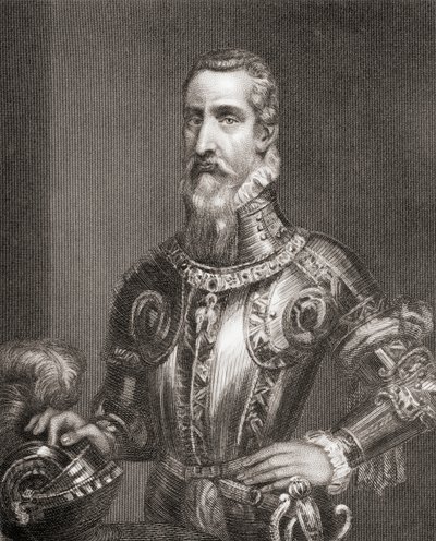 Fernando Alvarez de Toledo y Pimentel, vuonna 1855 julkaistusta teoksesta "Philip II:n valtakauden historia". tekijältä English School