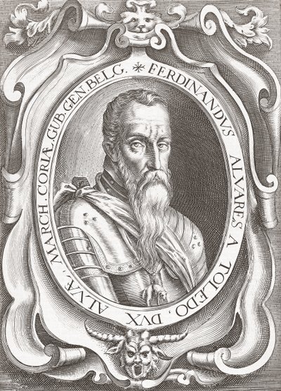 Fernando Álvarez de Toledo y Pimentel, Alban 3. herttua (kaiverrus). tekijältä English School