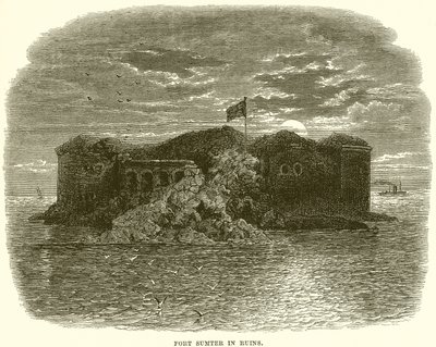 Fort Sumter raunioina tekijältä English School