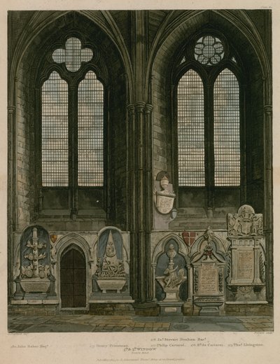 Neljäs ja viides ikkuna, North Aisle, Westminster Abbey, Lontoo tekijältä English School