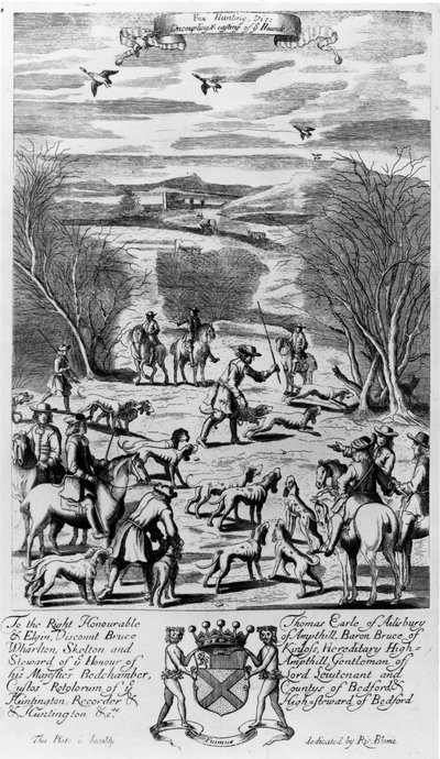 Fox Hunting, Richard Blomen julkaisusta "The Gentleman