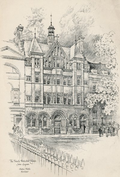 Ranskalainen protestanttinen kirkko, Soho Square tekijältä English School
