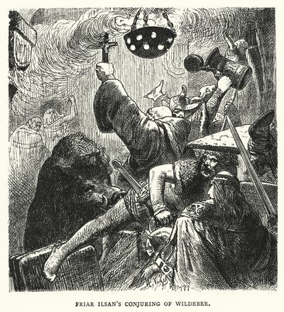 Friar Ilsanin Wildeberin loitsu (kaiverrus) tekijältä English School