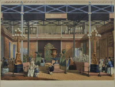 Teoksesta "Dickinsonin kattavat kuvat suuresta näyttelystä 1851", julkaistu 1854 Venäjä, 1854 tekijältä English School