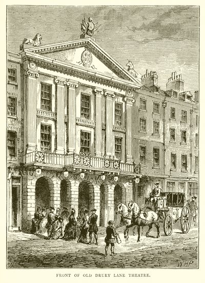 Old Drury Lane -teatterin edessä tekijältä English School