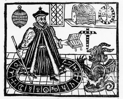 Tohtori Faustuksen elämän ja kuoleman traagisen historian etukappale, Christopher Marklin, n. 1616 tekijältä English School
