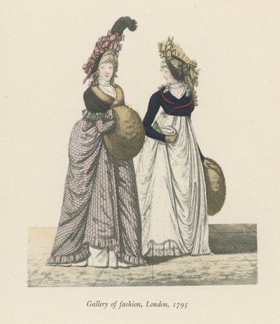 Gallery of Fashion, Lontoo, 1795 tekijältä English School