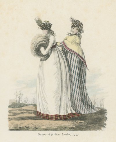 Gallery of Fashion, Lontoo, 1797 tekijältä English School