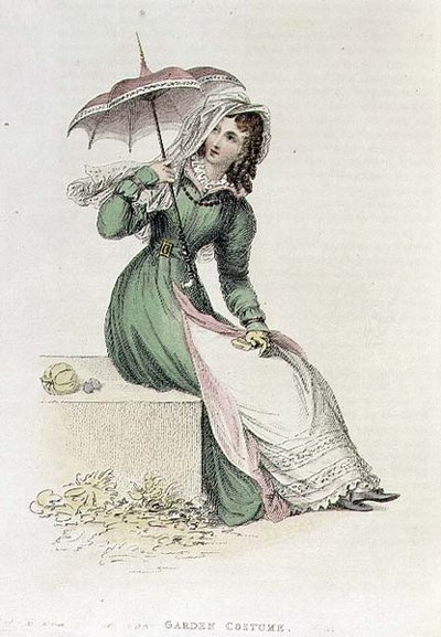 Puutarhaasu, muotilevy Ackermann