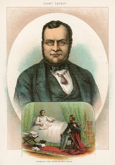 Garibaldin ensimmäinen haastattelu Cavourin kanssa tekijältä English School