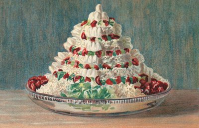 Gateau A La Ceylon (värilitografia) tekijältä English School