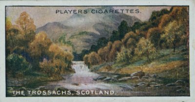 Britannian maisemien jalokivet: Trossachs, Skotlanti (värilitro) tekijältä English School