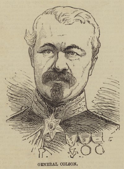 Kenraali Colson (kaiverrus) tekijältä English School