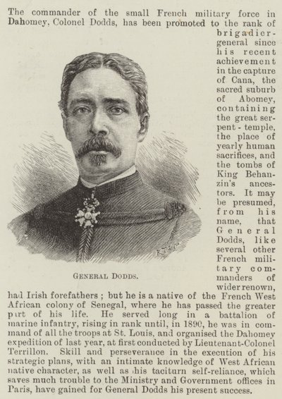 General Dodds (kaiverrus) tekijältä English School