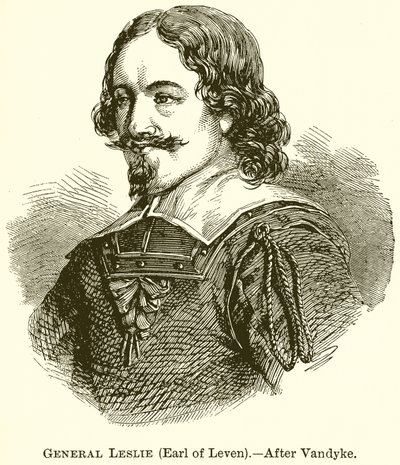 Kenraali Leslie (Earl of Leven) tekijältä English School