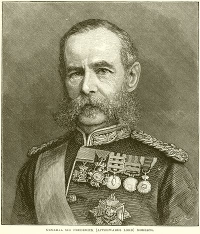 Kenraali Sir Frederick (jälkeenpäin Lord) Roberts tekijältä English School