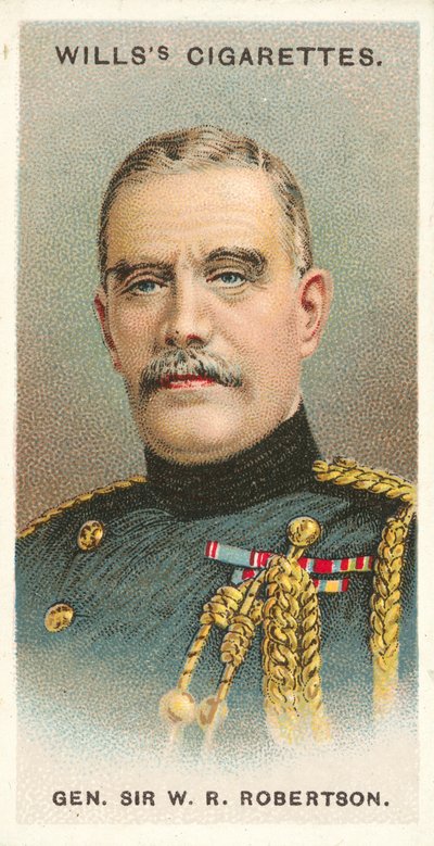 Kenraali Sir W R Robertson (chromolitho) tekijältä English School