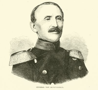 Kenraali von Alvensleben, marraskuu 1870 tekijältä English School