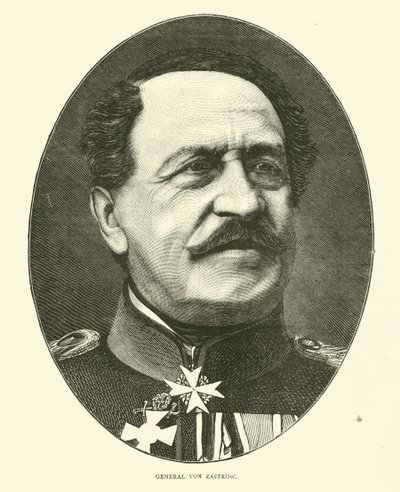 Kenraali von Zastrow, syyskuu 1870 tekijältä English School