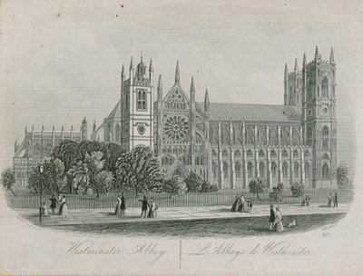 Yleiskuva Westminster Abbeystä tekijältä English School